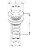 Saída de água - PVC 1-1/4"