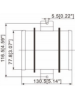 Blower Fluxo de ar - 120cfm 12V 3A 5A