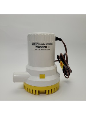 Bomba de porão LIFEK 2000GPH 12v/10AMP