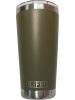 Copo LIFEK térmico EM AÇO INOX, na cor Verde Militar, 591ML, com tampa