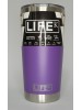 Copo LIFEK térmico EM AÇO INOX, na cor LILAS, 591ML, com tampa